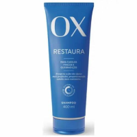 imagem de Shampoo Restaura para Cabelos Fracos e Quebradiços Ox 400ml