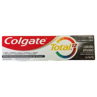 imagem de Creme Dental Total 12 Carvão Ativado Colgate 90g