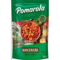 imagem de Molho de Tomate Com Manjericão Pomarola Sabores Sachê 300g