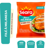 imagem de Filé de Frango À Milanesa Crocante Seara 400g