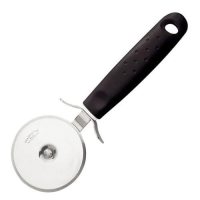 imagem de Cortador de Pizza Tramontina Utilitá em Inox Preto Embalagem 1 Un