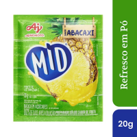 imagem de Refresco Em Pó Sabor Abacaxi Mid 20g