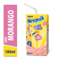 imagem de Bebida Láctea Sabor Morango Nesquik 180ml