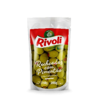 imagem de Azeitona Verde Rivoli com Pimentão 180g