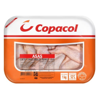 imagem de Asa de Frango Copacol Congelada Bandeja 1kg