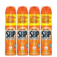 imagem de Combo 4x Sbp Aerossol Multi450ml - Sbp Multi Inseticida Aerossol 450Ml Leve+ Pague-