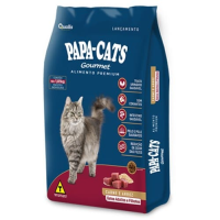 imagem de Ração para Gatos Carne E Arroz Papa Cats 1kg