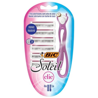 imagem de Aparelho Barbear Bic Soleil Clic 6 Cartucho
