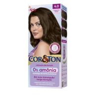 imagem de Tintura Niely 0% Amônia Cor 4.0 Castanho Médio Cor&Ton 50g