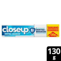 imagem de Creme Dental Dentes + Brancos Sabor Menta Refrescante Close Up 130g
