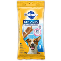imagem de Petisco Para Cães Adultos Raças Pequenas Dentastix Cuidado Oral Pedigree com 3un
