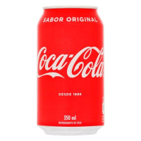imagem de Pack Refrigerante Coca-Cola Original Lata 6 Unidades 350ml Cada Leve Mais Pague Menos