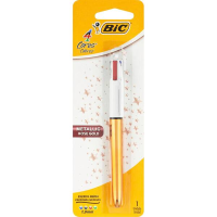 imagem de Caneta Esferográfica 4 Cores Metallic Rose Gold Bic