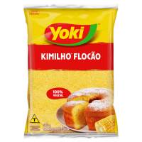 imagem de Farinha de Milho Kimilho Flocão Yoki 500g