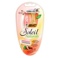 imagem de Aparelho Descartável para Depilar Naturals Bic Soleil 2un