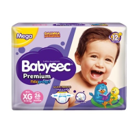 imagem de Babysec Ultraprotect Fralda Mega Premium (Xg) 24uni