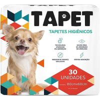imagem de Tapete Higiênico 80x60 Cm Tapet 30un