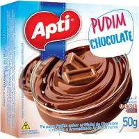 imagem de Pó para Pudim Apti Chocolate 50g