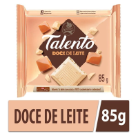 imagem de Chocolate Branco com Doce de Leite Talento 85 g