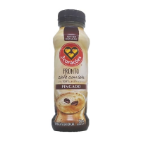 imagem de Bebida Láctea Cappuccino Café Com Leite 3 Corações 260ml