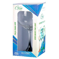 imagem de Taça de Gin Vidro Preto Ruvolo 705ml