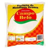 imagem de Farinha de Mandioca Grossa Branca Campo Belo 5kg