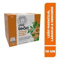 imagem de Chás Senses Sabor Laranja e Gengibre Chá Leão 22g Caixa com 10un