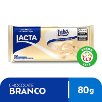 imagem de Chocolate Branco Laka Lacta 80g