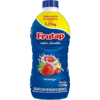 imagem de Iogurte Super Família Sabor Morango Frutap 1,25kg