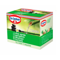 imagem de Chá Dr Oetker Verde, Gengibre, Abacaxi com Hortelã 15g Caixa 10 Un