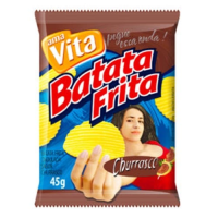imagem de Batata Frita Ama Vita Churrasco Embalagem 45g