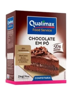 imagem de Chocolate em Pó Qualimax 52% Cacau Embalagem 2kg