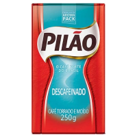 imagem de Café Torrado e Moído Descafeínado Pilão 250g