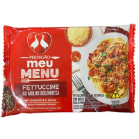imagem de Fettucine Ao Molho Bolonhesa com Queijo Parmesão Ralado Perdigão 300g