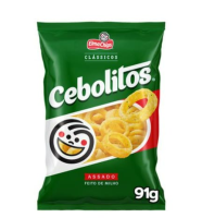 imagem de Salgadinho de Milho Sabor Cebola Cebolitos Elma Chips 91g