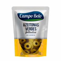 imagem de Azeitona Verde Fatiada Campo Belo 80g