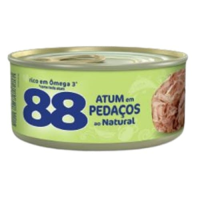 imagem de Atum em Pedaços Ao Natural com Caldo Vegetal 88 140g