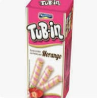 imagem de Biscoito Recheado Tub-In Bolanche Sabor Morango Montevergine 30g