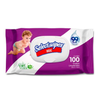 imagem de Lenços Umedecidos Basic Roxo Select Wipes 100un