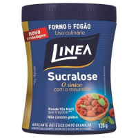 imagem de Adoçante Culinário em Pó Forno e Fogão sem Lactose Linea 120g