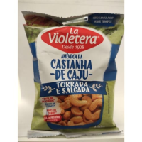 imagem de Castanha de Cajú Torrada e Salgada La Violetera 100gr