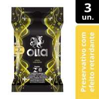 imagem de Preservativo Efeito Retardante Olla 3un