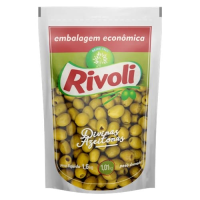 imagem de Azeitonas Verdes sem Caroço Rivoli Sachê 1,01kg