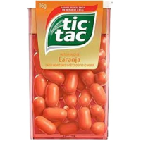 imagem de Tic Tac Pastilhas Sabor Laranja 14,5g