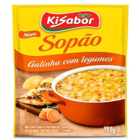 imagem de Sopão Galinha com Legumes Kisabor 150g