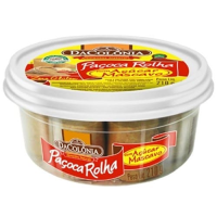 imagem de Paçoca Rolha Dacolônia com Açúcar Mascavo Embalagem 210g