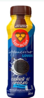 imagem de Bebida Lactea 3 Corações Capuccino Cookies Ncream 260ml