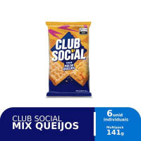imagem de Biscoito Mix de Queijo Club Social 141g