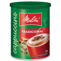 imagem de Cappuccino Solúvel Tradicional Melitta 200g