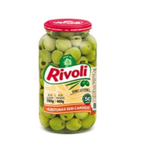 imagem de Azeitona Verde em Conserva sem Caroço Rivoli 400g
